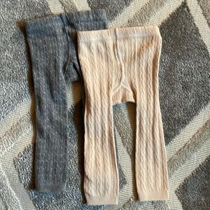 Little Stocking Company Baby Cable Knit Legging Set